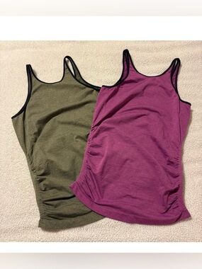 Lululemon In The Flow Ruched Tank Top